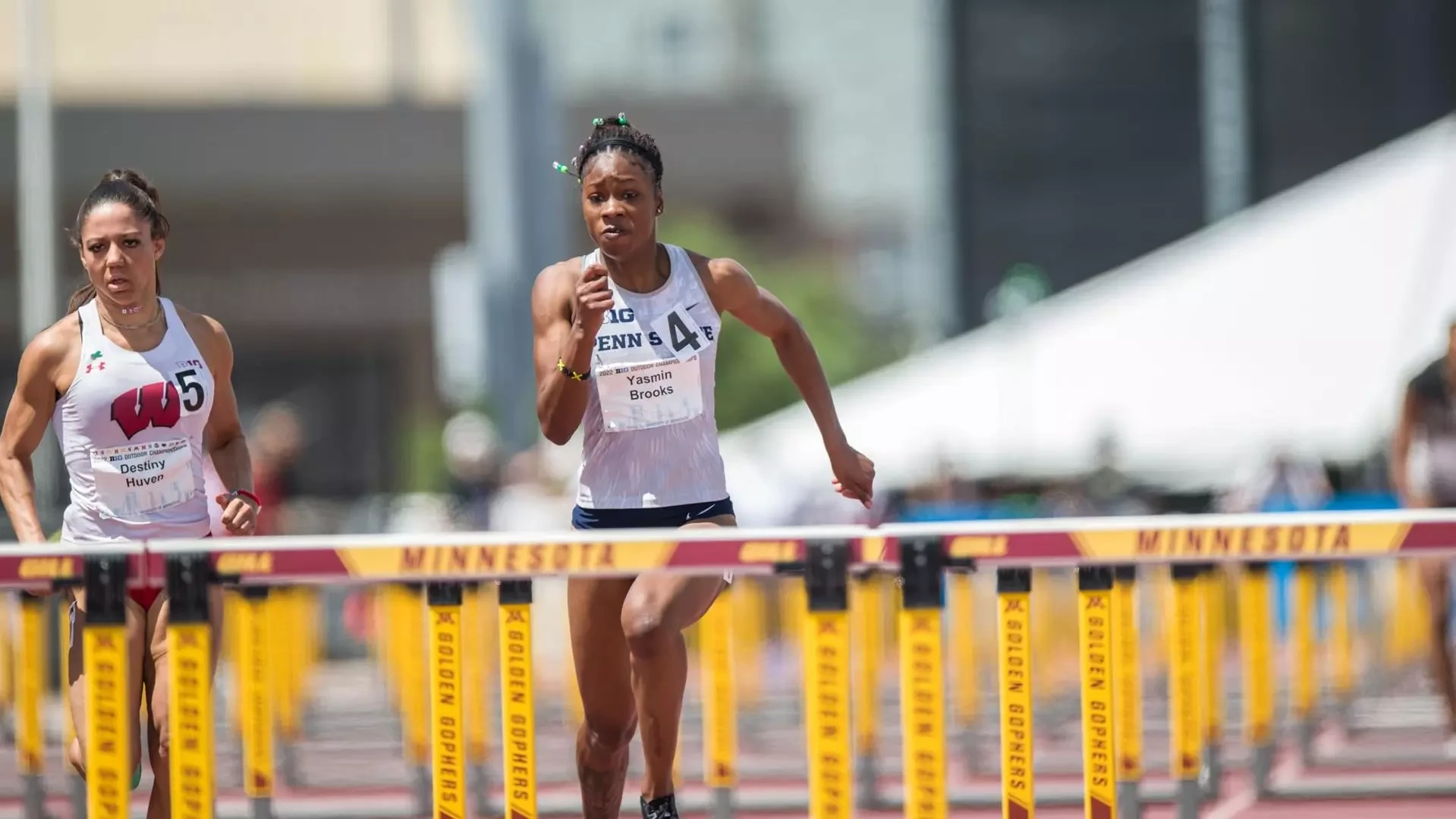 Brooks' 100-Meter Hurdles Title Highlights Final Day of Big Ten