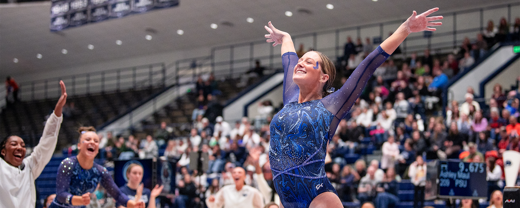 Women’s Gymnastics’ Leary Named Big Ten Freshman of the Week