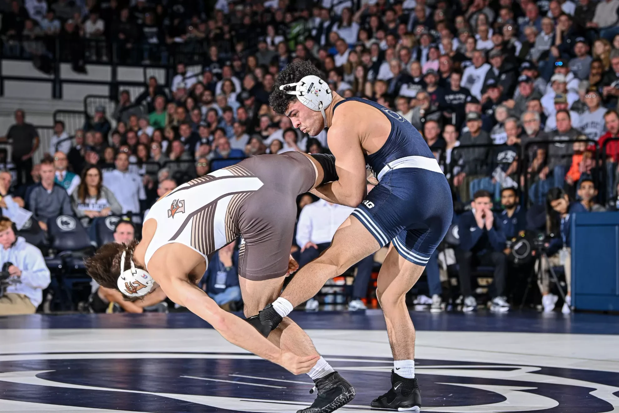 Beau Bartlett Leads Nittany Lion Wrestling Contingent at Senior