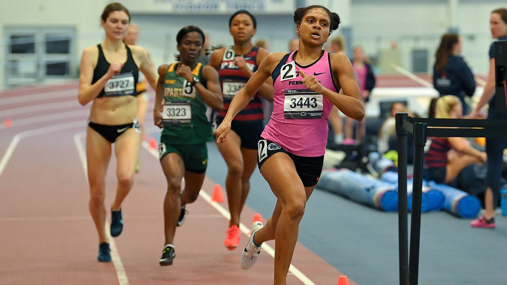 Rivers Breaks Own 800-Meters School Record - Penn State - Official ...