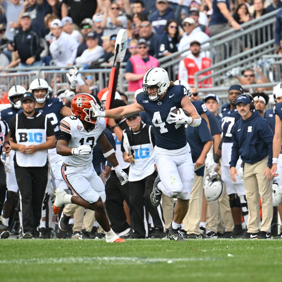 No. 8 Penn State Football Defeats Bowling Green, 34-27 - Penn 