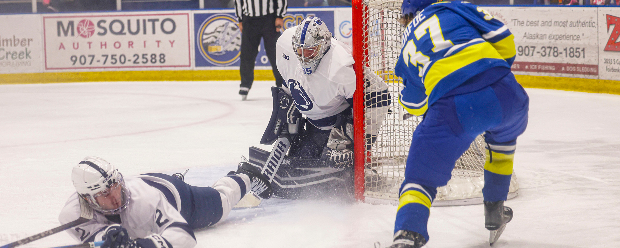 Men's hockey dominates Alaska in Series Finals, 5-0 – Penn State