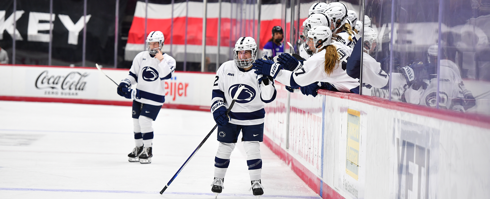 Special 90s CocaCola Ice hockey design L ファッション 