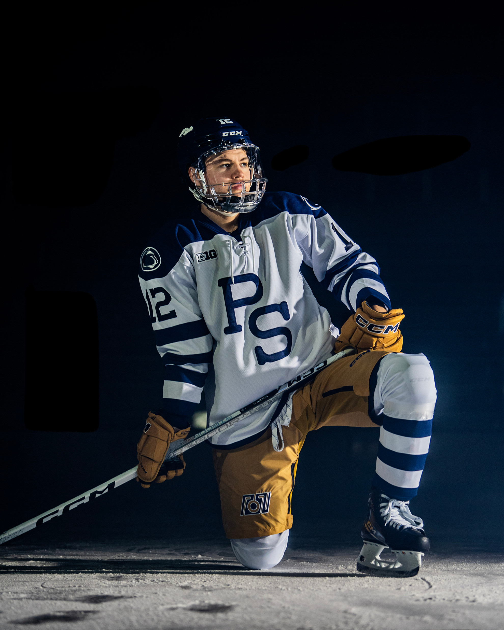 Men s Hockey Pays Homage to Past with Retro Alternate Jersey Penn State Official Athletics Website