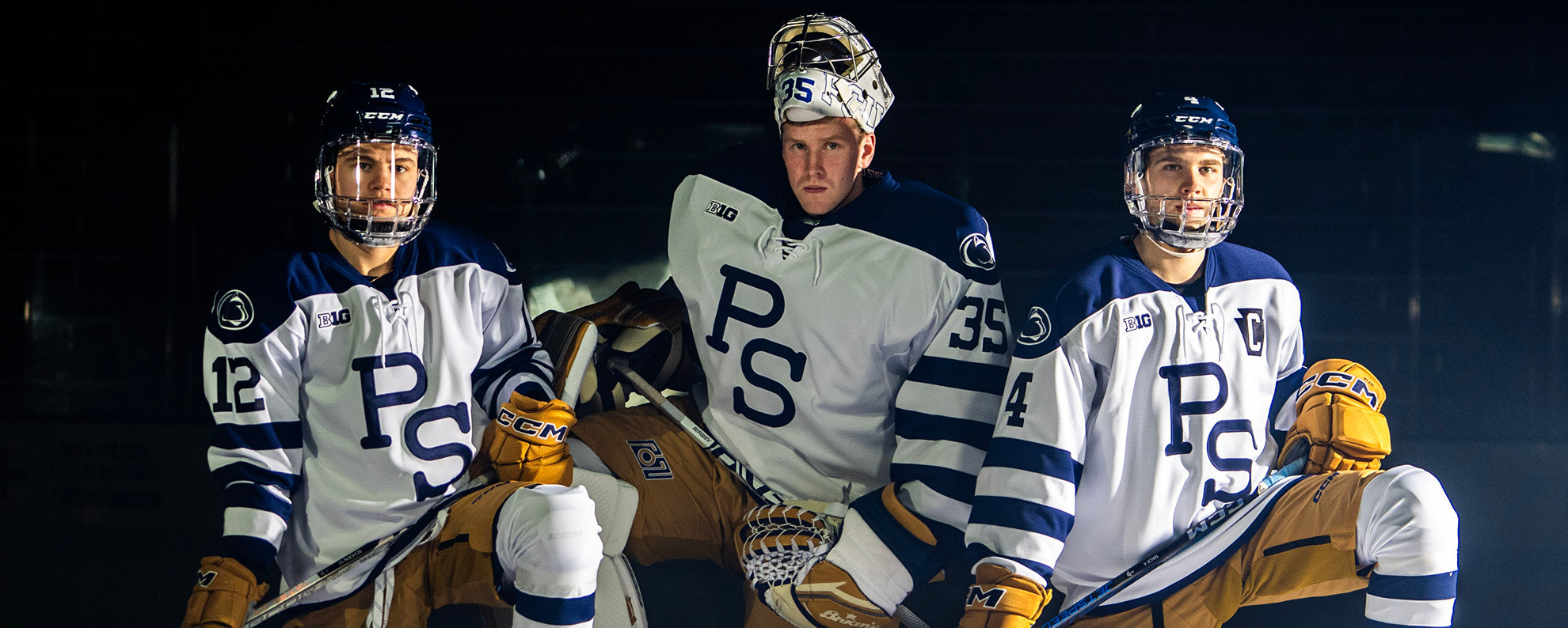 Men s Hockey Pays Homage to Past with Retro Alternate Jersey Penn State Official Athletics Website