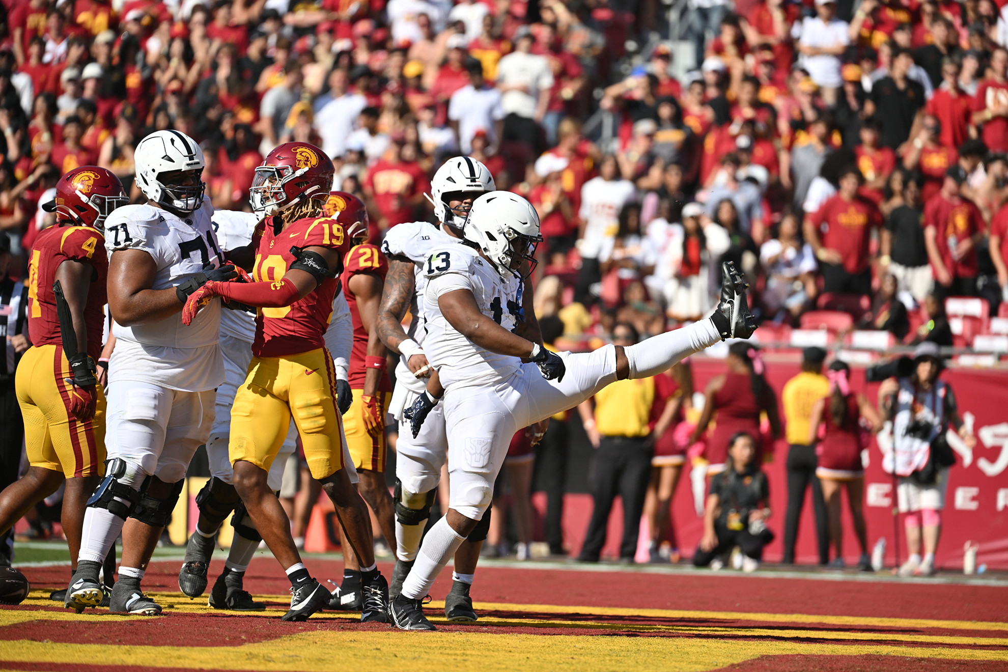 The Nittany Lions Vs. The Trojans: A Clash Of Titans