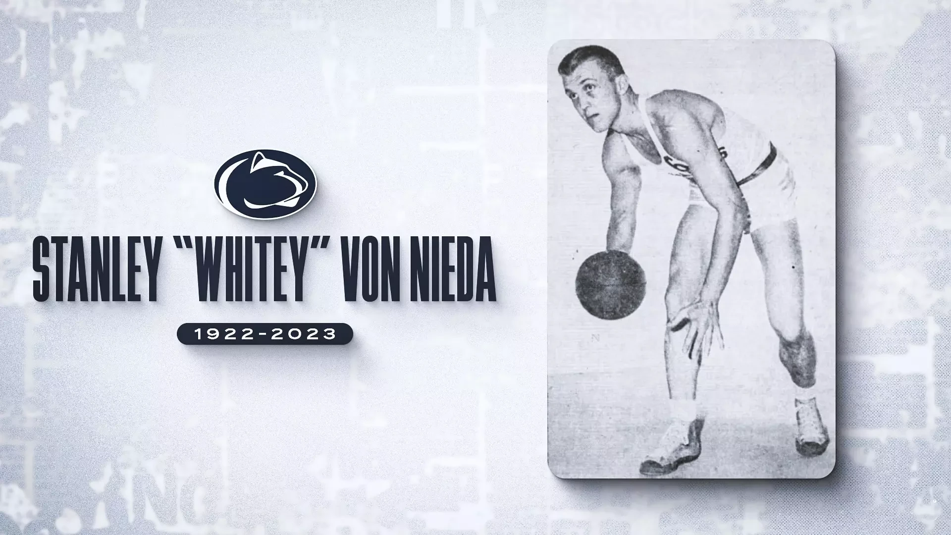 Penn State Mourns Passing Stanley “Whitey” Von Nieda Penn State