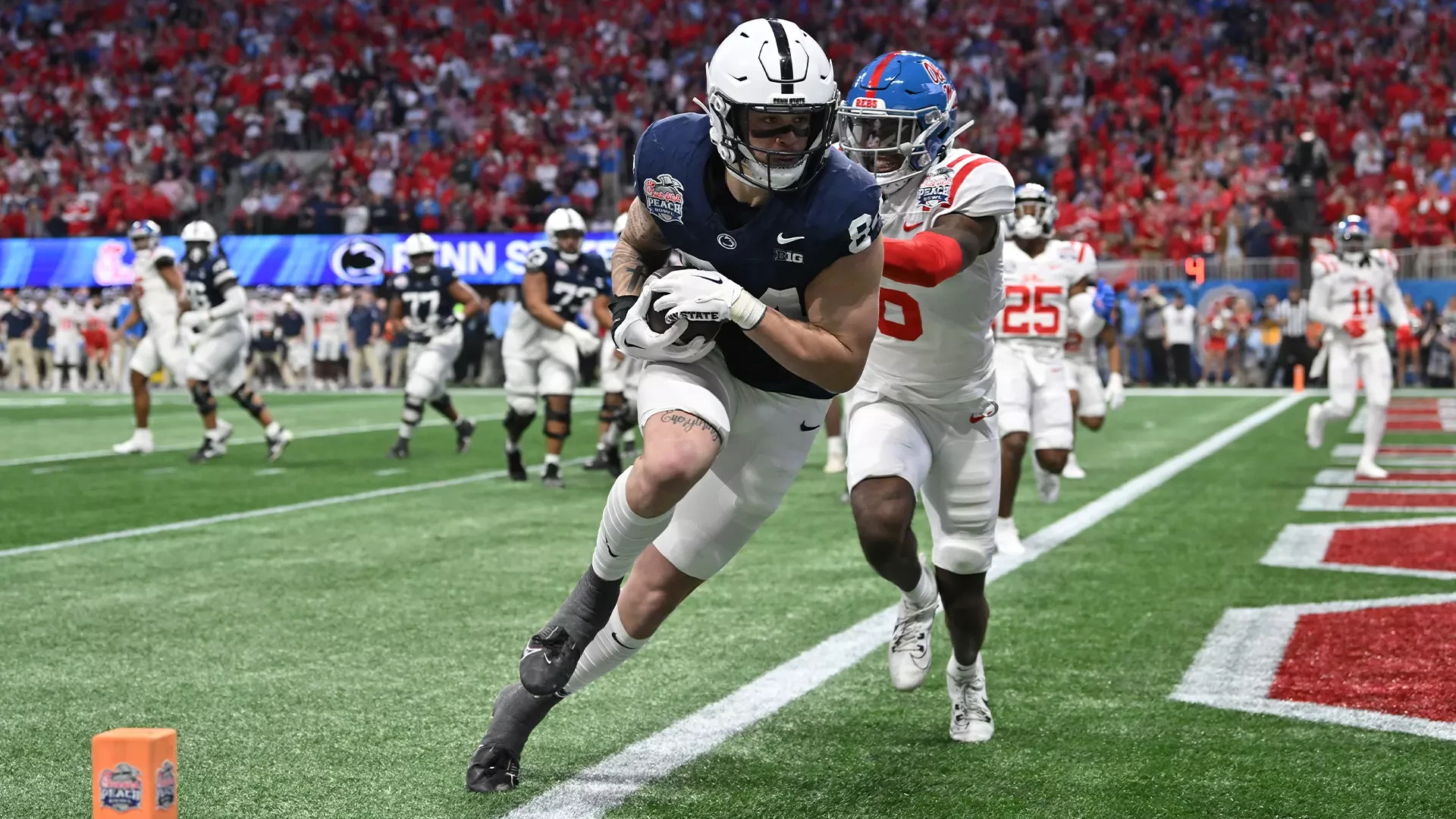 No. 10 Penn State Falls to No. 11 Ole Miss in Chick-fil-A Peach Bowl - Penn  State Athletics Official Athletics Website