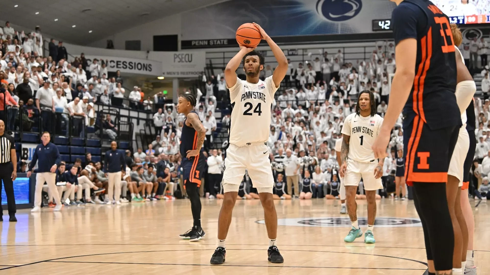 Nittany Lions Stun #12 Illinois in Epic Rec Hall Comeback - Penn State  Athletics Official Athletics Website